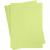 Gekleurd Karton, A2 420x600 mm,  180 gr, lime groen, 10vellen [HOB-21522]