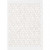 Lace Patterned cardboard, sheet 10.5x15 cm, 200 g, 10 pcs, white [HOB-216922]