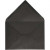Envelop, zwart, afm 11,5x16 cm,  100 gr, 10stuks [HOB-217002]