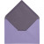 Envelop, donkerpaars/paars, afm 11,5x16 cm,  100 gr, 10stuks [HOB-217005]