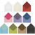 Envelopes, size 11.5x16 cm, 100 g, 30 packs, asstd colours [HOB-217999]