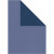 Structuurpapier, lichtblauw/donkerblauw, A4 210x297 mm,  100 gr, 20vellen [HOB-218004]