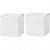 Vouwdoos, afm 5,5x5,5 cm,  120 gr, wit, 10stuks [HOB-23046]