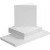 Kaarten en enveloppen, afmeting kaart 15x15 cm, afmeting envelop 16x16 cm, wit, 50sets [HOB-23115]