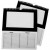 Eeuwige Kalender, gatgrootte 15,2x9 cm,  100 gr, Zweeds, 5sets [HOB-23245]