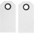 Cadeaulabels, wit, afm 6x3 cm,  250 gr, 20stuks [HOB-234001]