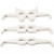 Brillen, l: 32 cm, h: 4,5-10 cm, 160stuks, 230 gr [HOB-23869]