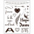 Silicone stempels, vel 14x18 cm, forever, 1vel [HOB-24421]