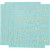 Stickers, vel 10x11,5 cm, turquoise, 4stuks [HOB-24792]