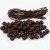 Houten kralen en katoenkoord, d: 8 mm, dikte 3 mm, 1 set, bruin [HOB-25239]