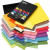 Color Bar papier, A4 210x297 mm,  100 gr, diverse kleuren, unikleurig, 160div vellen [HOB-25337]