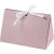 Folding gift box, size 15x7x8 cm, 250 g, 3 pcs, white, rose [HOB-25366]
