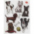 Silicone stempels, afm 14x18 cm, honden, 1vel [HOB-26961]