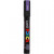 Uni Posca Marker, lijndikte: 2,5 mm,  PC-5M , metallic violet, medium, 1stuk [HOB-276840]