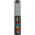 Uni Posca Marker, lijndikte: 8 mm,  PC-8K , grey, breed, 1stuk [HOB-278095]