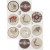 Stickers, vel 9x14 cm, 4div vellen [HOB-27996]