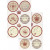 Stickers, vel 9x14 cm, 4div vellen [HOB-27997]