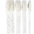 Paper Lace Borders, b: 8-23 mm, wit, Set van 4 patronen, 4x2m [HOB-28024]