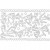 Foam stickers, afm 5-30 mm, vel 9x14 cm, 1 vel, wit [HOB-28427]