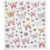 Fancy Stickers, vel 15x16,5 cm, vlinders, 1vel [HOB-288130]