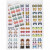 Index stickers, vel 7,5x15 cm, 10 dozen [HOB-28933]