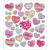 Stickers, vel 15x16,5 cm,  31 stuk, harten, 1vel [HOB-29071]