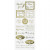 Stickers, vel 10x24 cm, circa 19 stuk, goud, thank you, 1vel [HOB-29147]