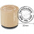 Houten stempel, d: 30 mm, h: 35 mm, INVITATION save the date , 1stuk [HOB-32343]