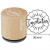 Wooden Stamp, D: 30 mm, H: 35 mm, 1 pc [HOB-32389]