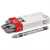Neocolor I, dikte 8 mm, l: 10 cm, silver (498), 10stuks [HOB-34035]