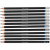 Tekenpotloden, l: 19 cm,  2H-9B , 12stuks [HOB-34434]