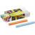 Schoolbordkrijt, l: 8 cm, d: 10 mm, diverse kleuren, 10stuks [HOB-344760]