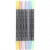 Textielstiften, lijndikte: 2,3+3,6 mm, pastelkleuren, 6stuks [HOB-34829]