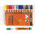 Textielstiften, lijndikte: 2-4 mm, diverse kleuren, 12stuks [HOB-34836]