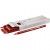 Super Ferby 1 Kleurpotloden, vulling: 6,25 mm, l: 18 cm, rood, 12stuks [HOB-38355]