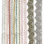 Kanten lint, b: 10-25 mm, diverse kleuren, 12x3m [HOB-41090]