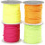 Macramé koord, dikte 4 mm, neon kleuren, 4x40m [HOB-41556]