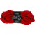 Chunky yarn of acrylic, L: 17 m, manga, 200 g, dark red [HOB-42152]