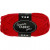 Spaghettigaren, l: 35 m, rood, 100gr [HOB-42404]