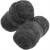 Gekaarde wol, natural grey, 2x100gr [HOB-45105]