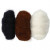 Gekaarde wol, zwart/off-white/bruin harmonie, 3x10gr [HOB-45338]
