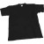 T-shirt, afm 5-6 jaar, b: 36 cm, zwart, ronde hals, 1stuk [HOB-47221]