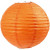 Papieren lamp, d: 20 cm, oranje, 1stuk [HOB-50003]