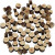 Hout mix, d: 7-10 mm, dikte 4-5 mm, 230gr [HOB-502130]