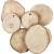 Houten schijven, d: 4-7 cm, dikte 5 mm, 25stuks [HOB-502290]