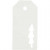 Cadeaulabels, afm 5x10 cm,  300 gr, wit, kerstboom, 15stuks [HOB-50995]