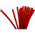 Chenille draad, dikte 9 mm, l: 30 cm, rood, 25stuks [HOB-51603]