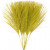 Artificial feathers, L: 15 cm, W: 8 cm, 10 pcs, green [HOB-518058]