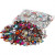 Strasstenen, d: 6+10+14 mm, diverse kleuren, harten, 2520div [HOB-52233]