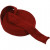 Rondgebreide tube, b: 60 mm, antiek rood, 10m [HOB-53806]